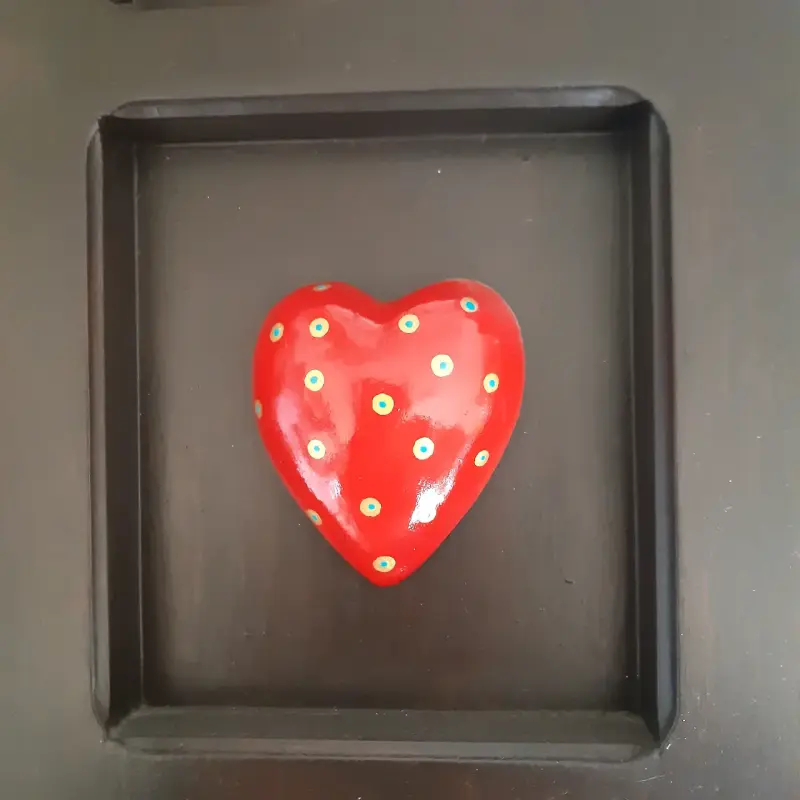 Cuadro decorativo con corazones - 4