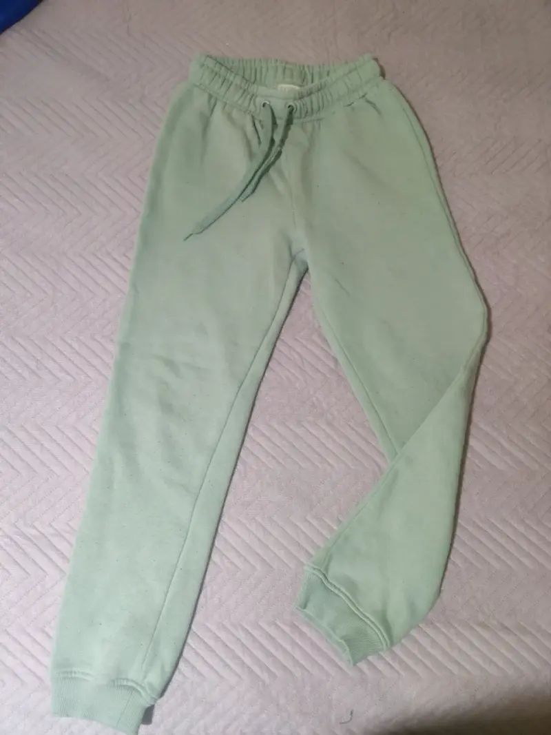 Pantalón deportivo color menta - 3