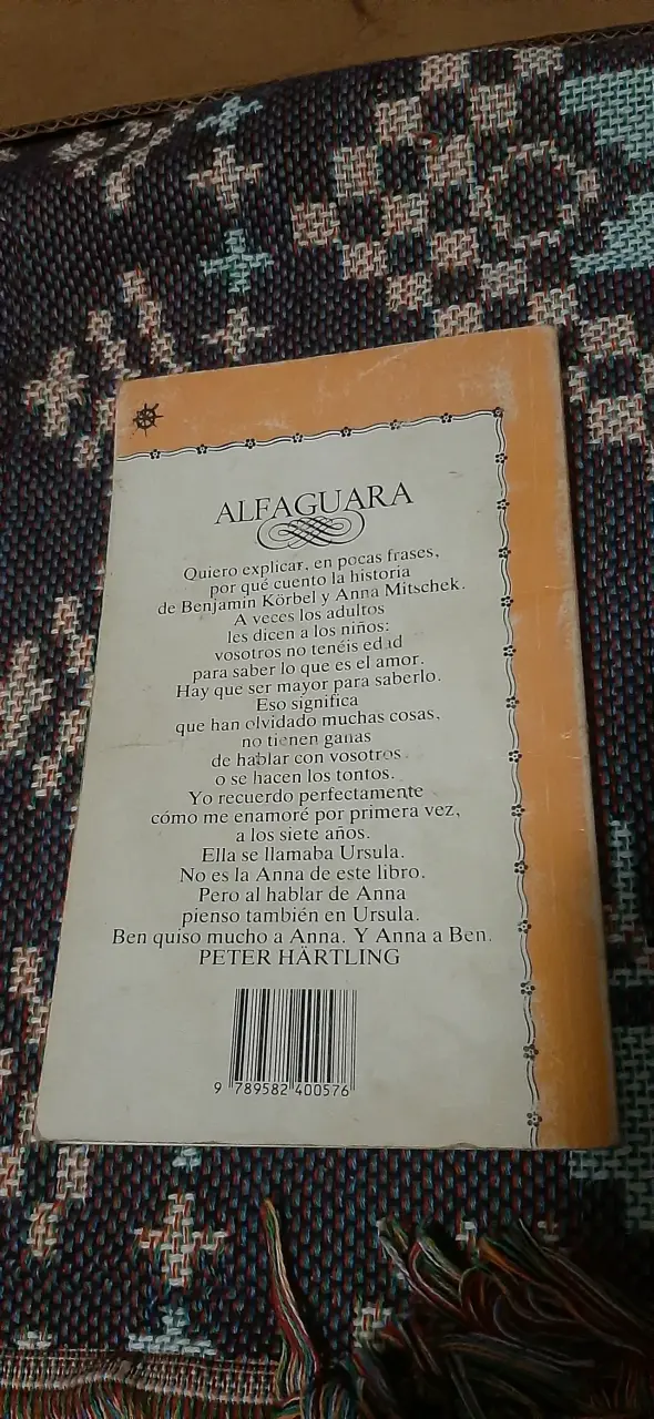 Libro Ben quiere a Anna - 2