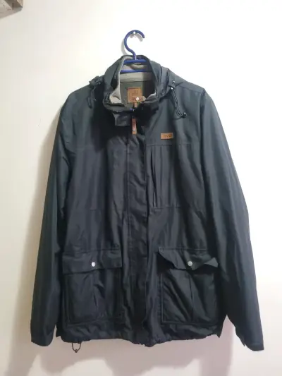 Chaqueta negra impermeable 3 en 1 Kivul - miniatura 1