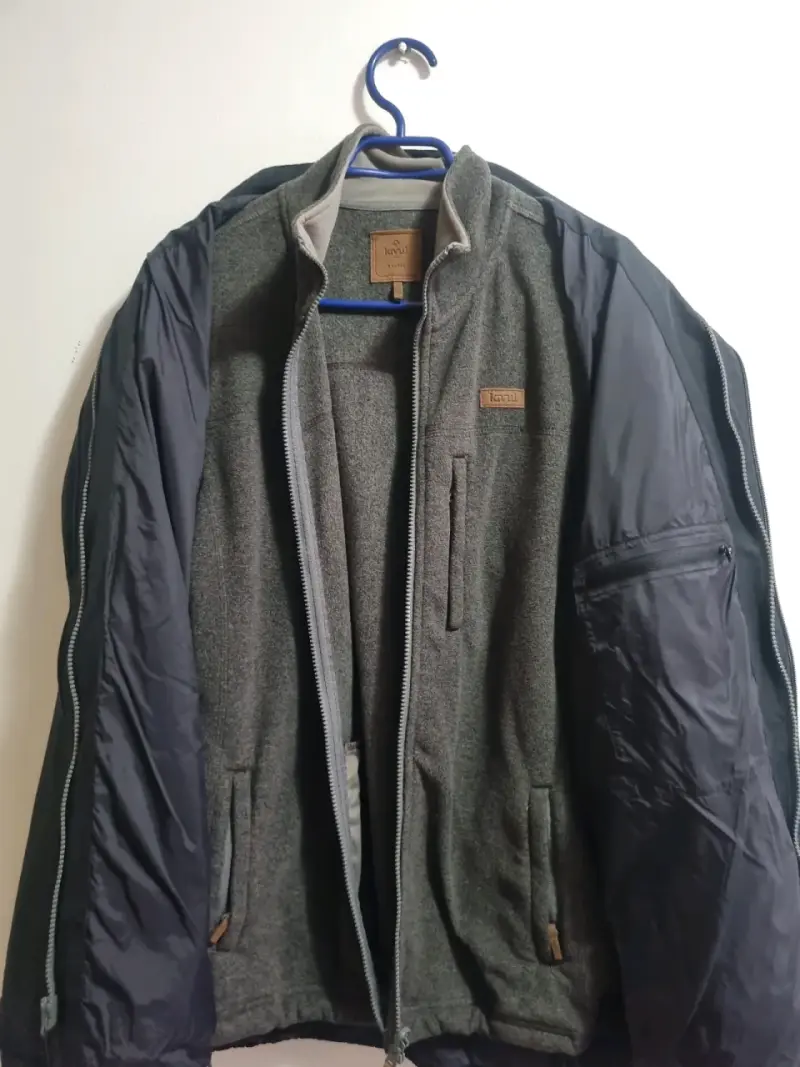 Chaqueta negra impermeable 3 en 1 Kivul - 4