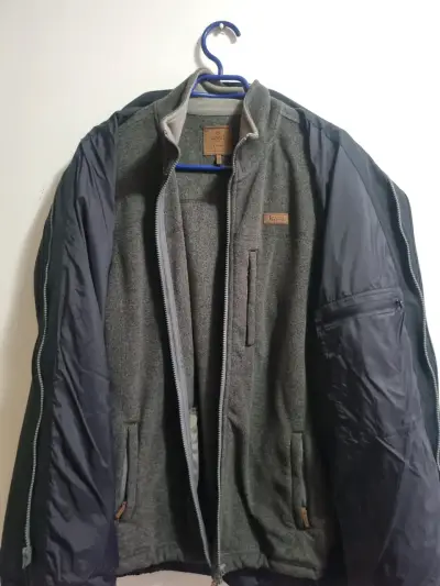 Chaqueta negra impermeable 3 en 1 Kivul - miniatura 4