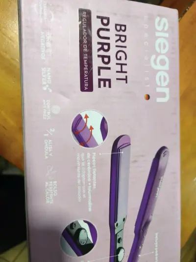 Plancha alisadora Siegen morada - miniatura 2