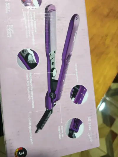 Plancha alisadora Siegen morada - miniatura 3