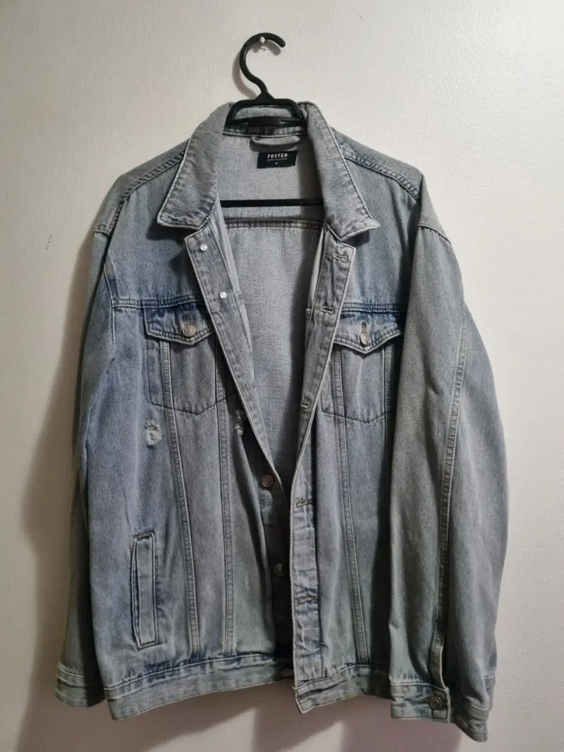 Chaqueta de mezclilla azul - 2