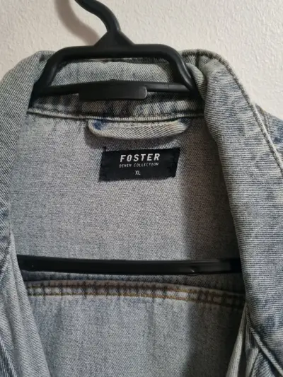 Chaqueta de mezclilla azul - miniatura 3