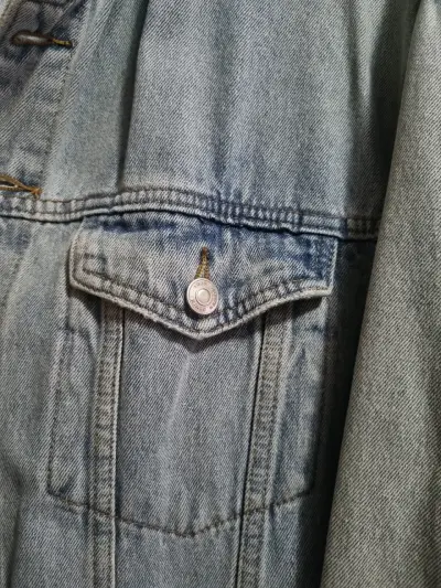 Chaqueta de mezclilla azul - miniatura 4