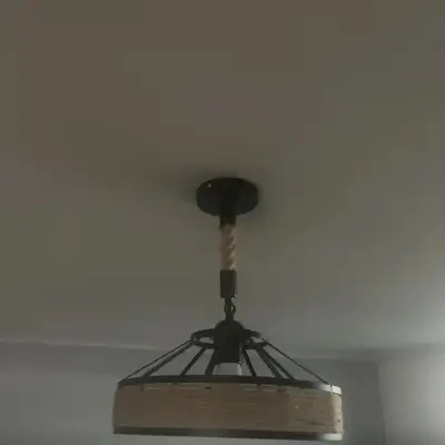 Lámpara colgante estilo rústico - miniatura 2