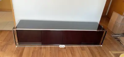 Mueble de TV moderno negro - miniatura 5