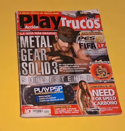 Revista Play Trucos Metal Gear Nro21 - miniatura 1