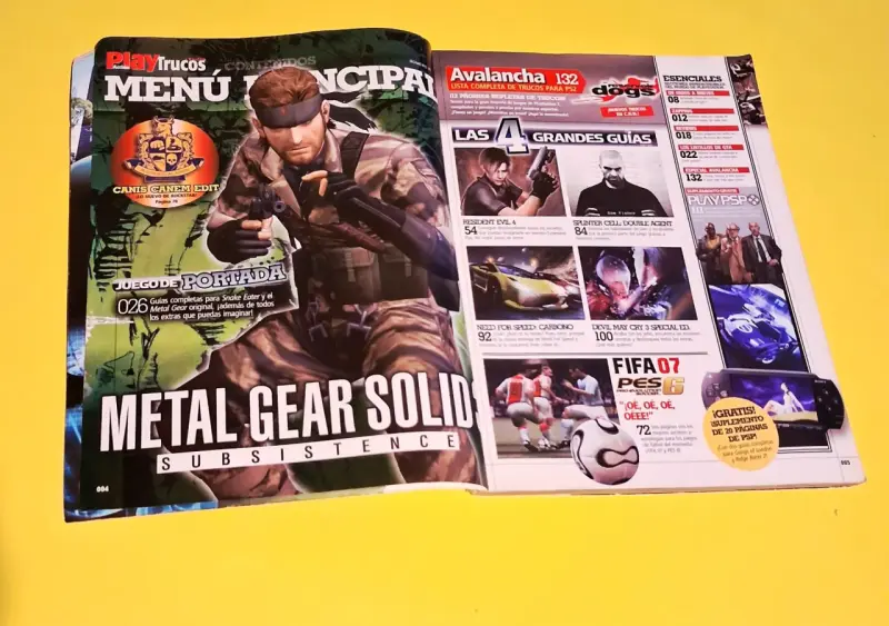 Revista Play Trucos Metal Gear Nro21 - 4