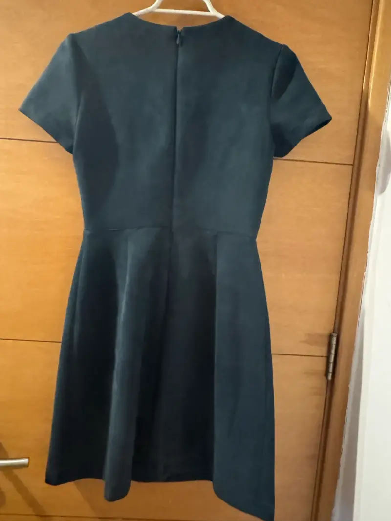 Vestido Calvin Klein verde petróleo - 3