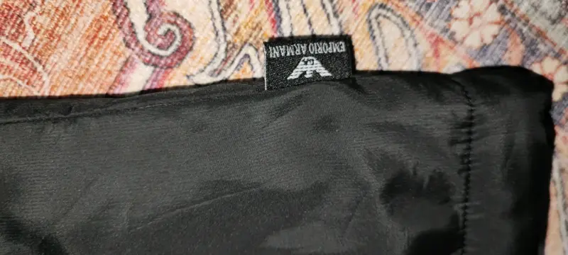Chaqueta negra Giorgio Armani - 4