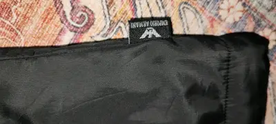 Chaqueta negra Giorgio Armani - miniatura 4