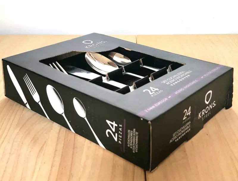 Set Cubiertos 24 Piezas Acero Inox Vancouver Krons - 3