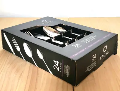 Set Cubiertos 24 Piezas Acero Inox Vancouver Krons - miniatura 3