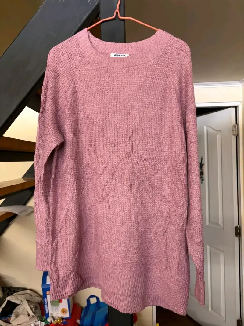 Suéter rosa Old Navy