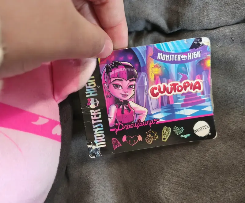 Peluche draculaura g3 Monster high - 3