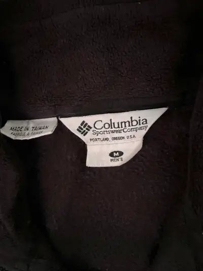 Chaleco polar negro Columbia sin mangas - miniatura 2