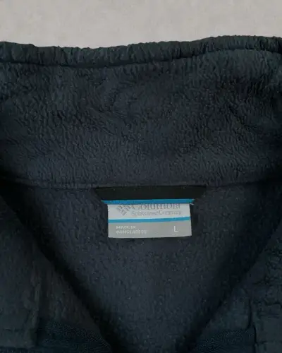 Chaleco polar Columbia azul sin mangas - miniatura 2