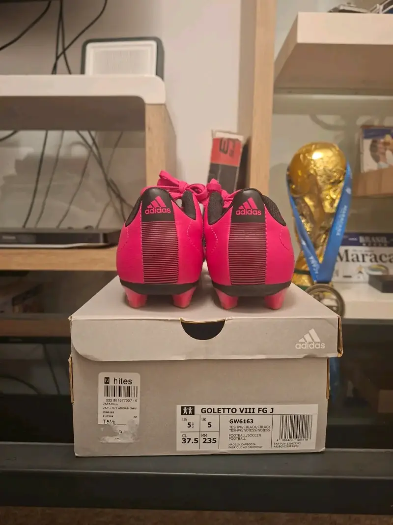 Zapatillas fútbol Adidas rosas - 2