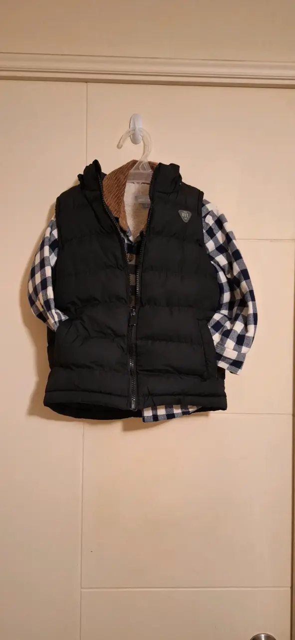 Chaqueta acolchado negro - 3