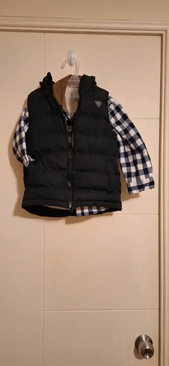 Chaqueta acolchado negro - 4