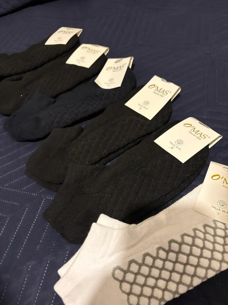 Pack de calcetines negros y blancos - 2