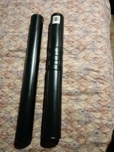 Tubo portadocumentos negro - miniatura 2