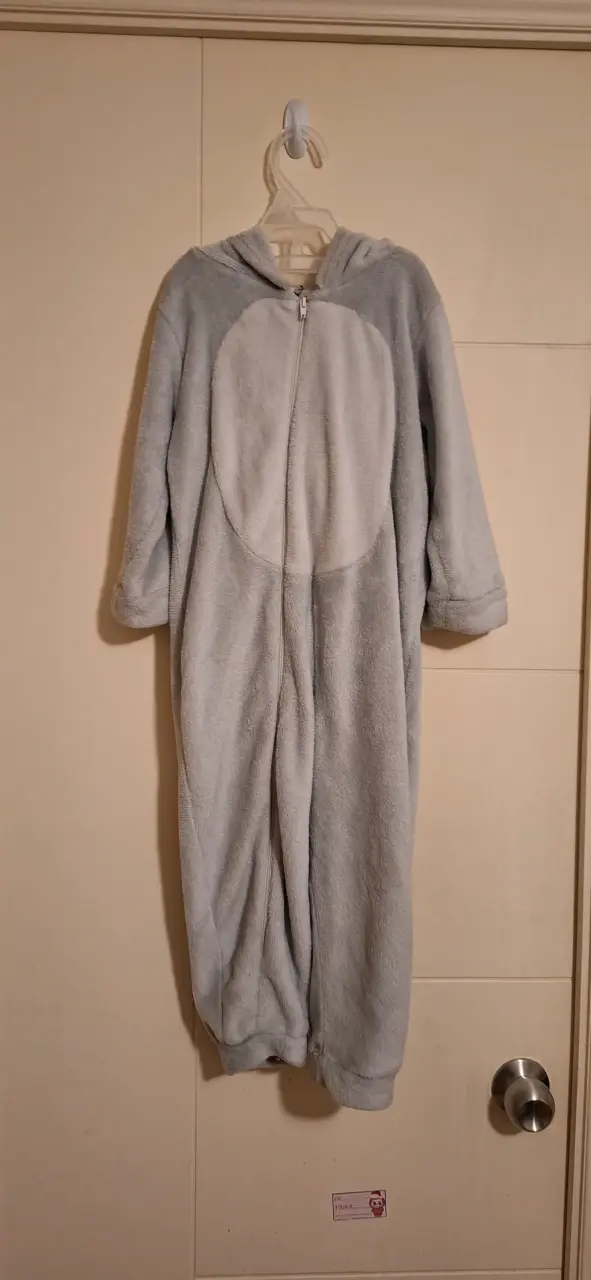Mameluco gris con orejas - 3