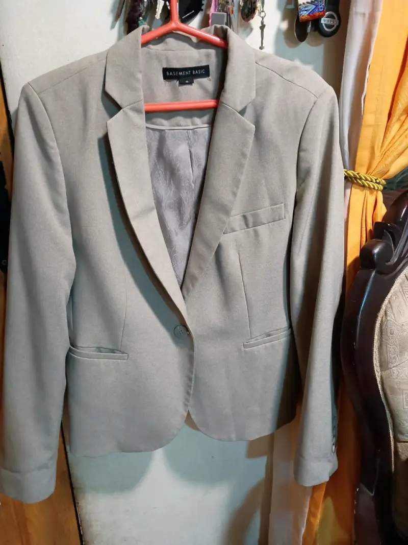 Blazer gris Basement Basic