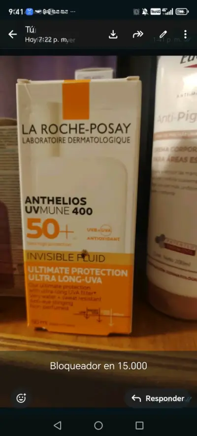 Protector solar La Roche-Posay 50+ - miniatura 1