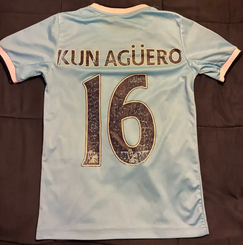 Camiseta futbol Manchester City Antigua - 2