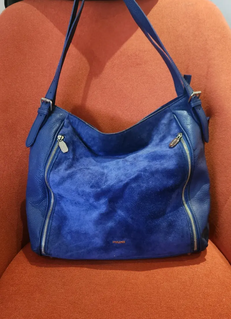 Bolso Prune de cuero