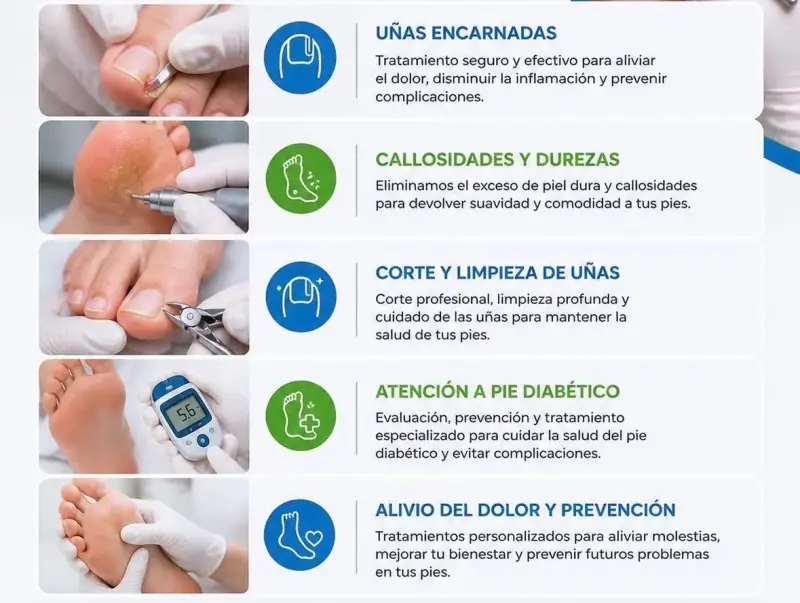 Servicio de podología profesional