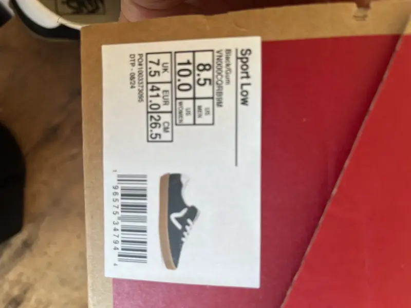 Zapatillas Vans negras 41 - 6