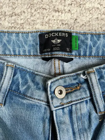 Jeans azul clásicos dockers 46 hombre - miniatura 2