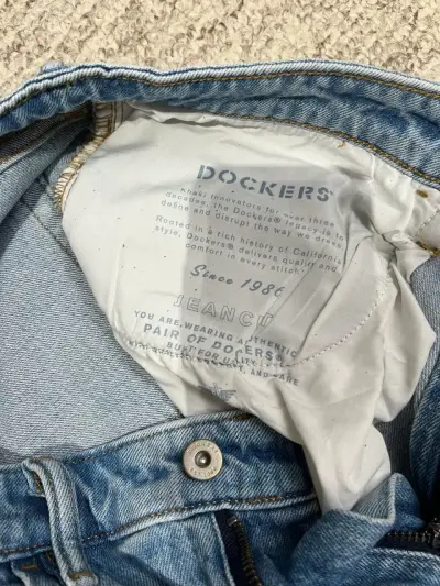 Jeans azul clásicos dockers 46 hombre - miniatura 3