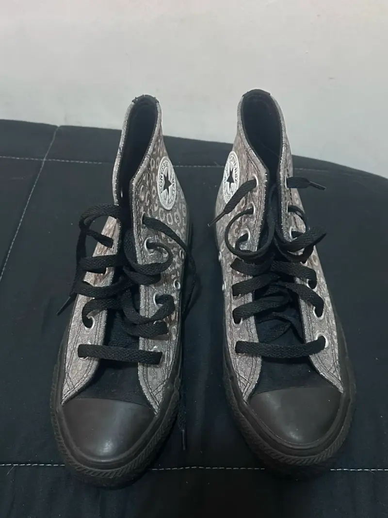 Zapatillas grises Converse - 1