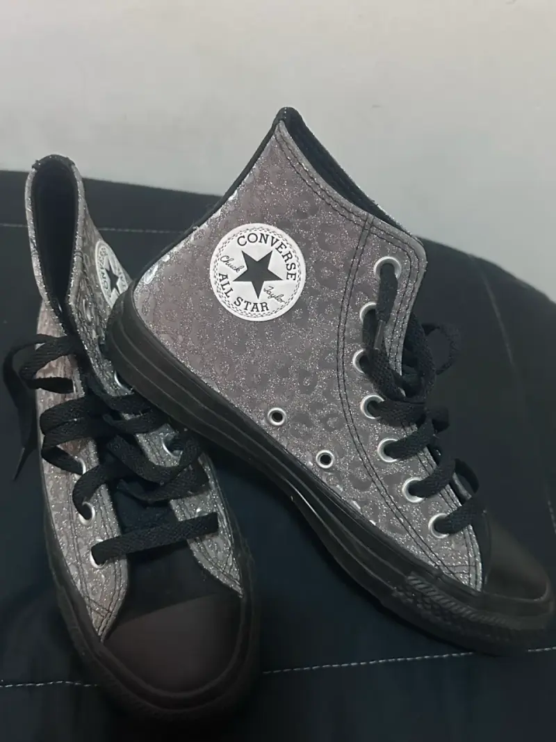 Zapatillas grises Converse - 2