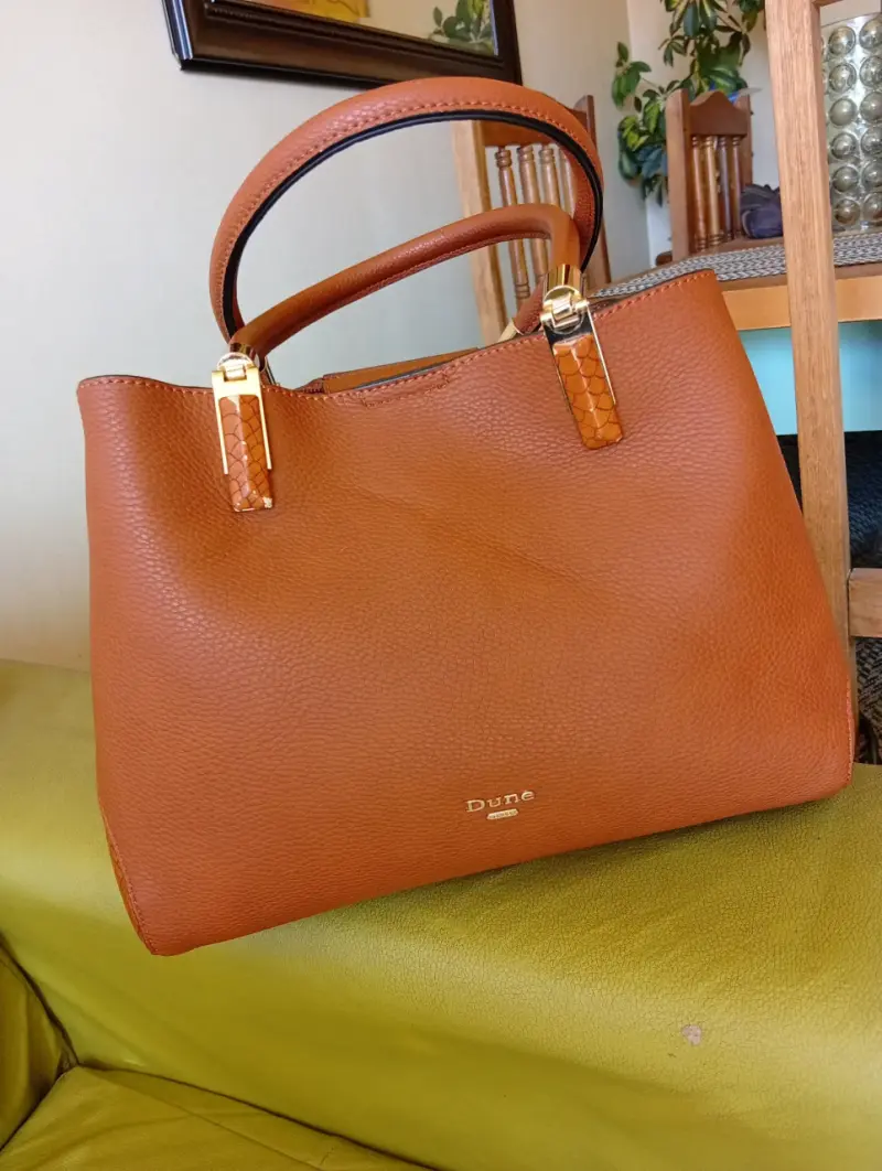 Cartera de cuero marrón - 2