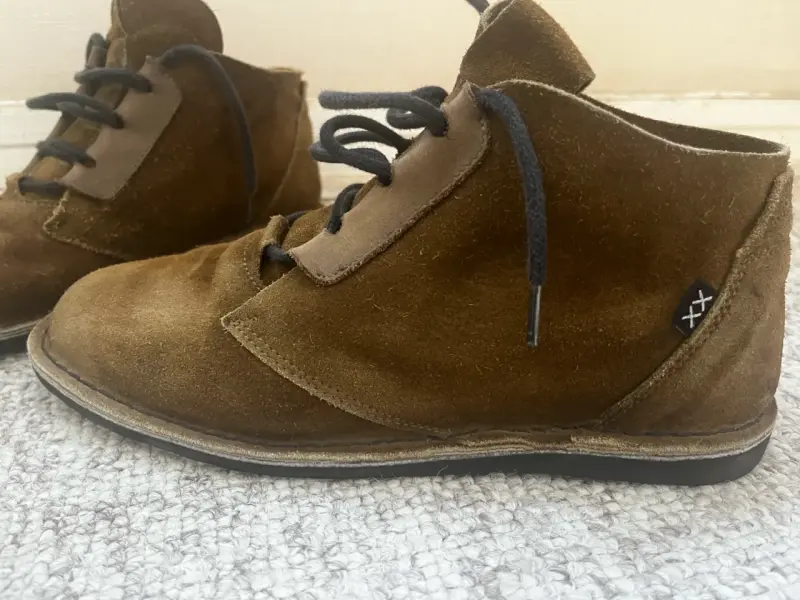 Botines de gamuza verde Bestia - 1