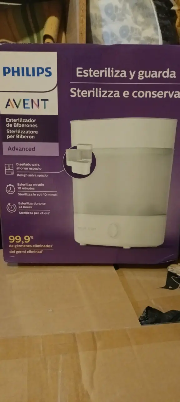 Esterilizador de biberones Philips Avent