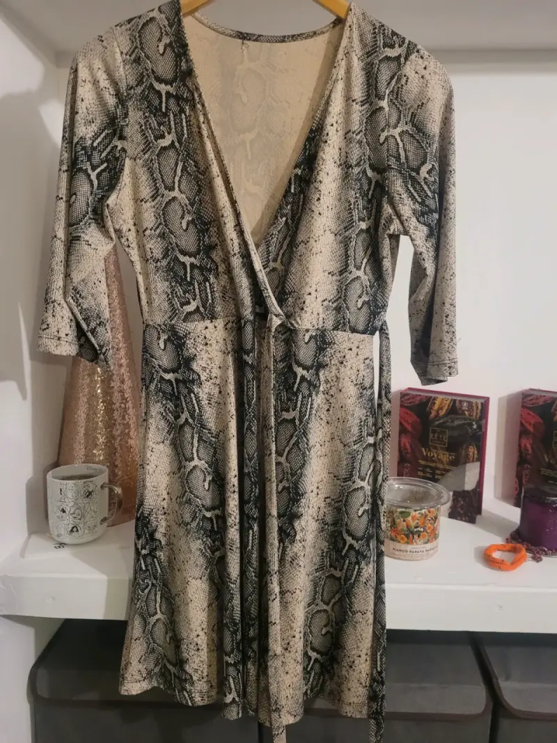 Kimono floral amarillo - 3