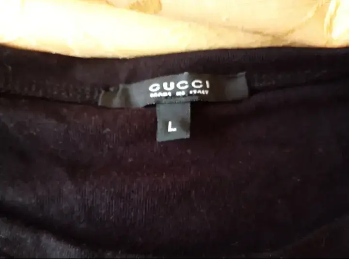 Polera Gucci negrq - 4