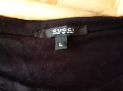 Polera Gucci negrq - miniatura 4