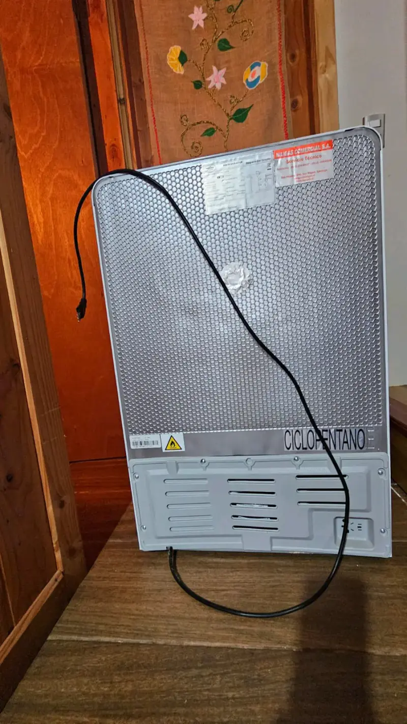 Mini refrigerador blanco Kimera - 3