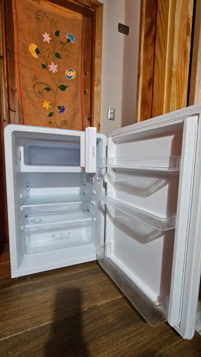 Mini refrigerador blanco Kimera - 5