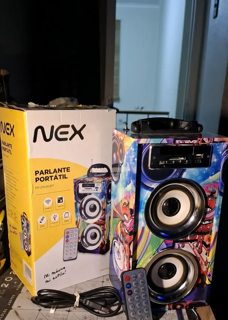 🔥 Parlante Bluetooth NEX Portátil 🔥