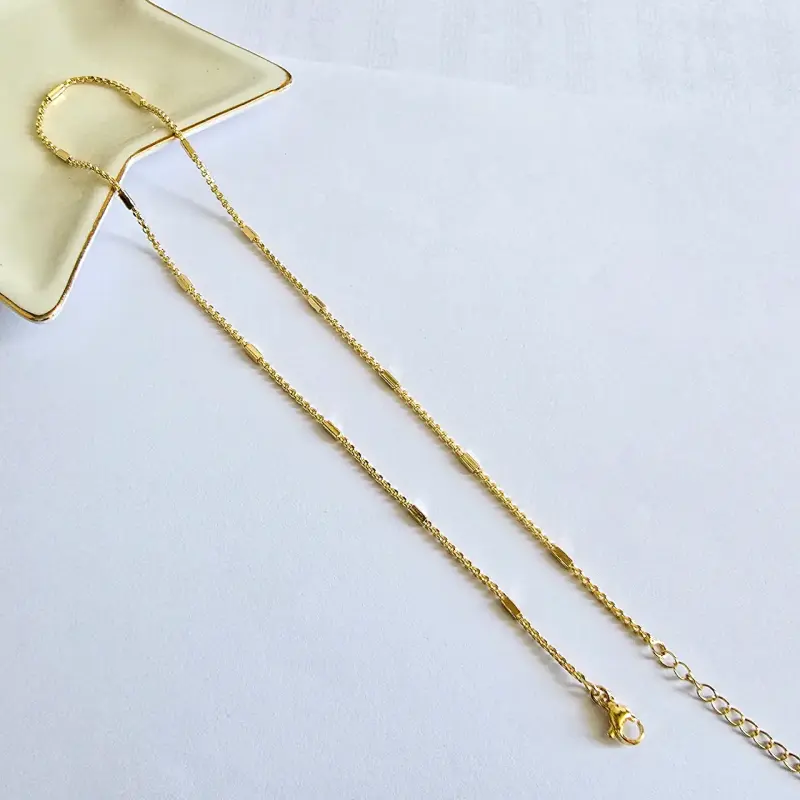 Cadena armada chapada en oro ✨ - 1